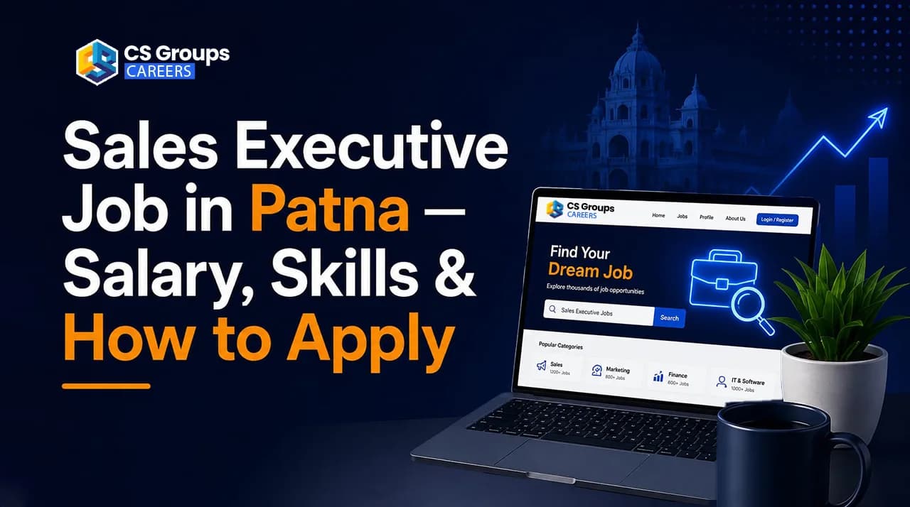 Sales Executive Job in Patna — Salary, Skills & How to Apply